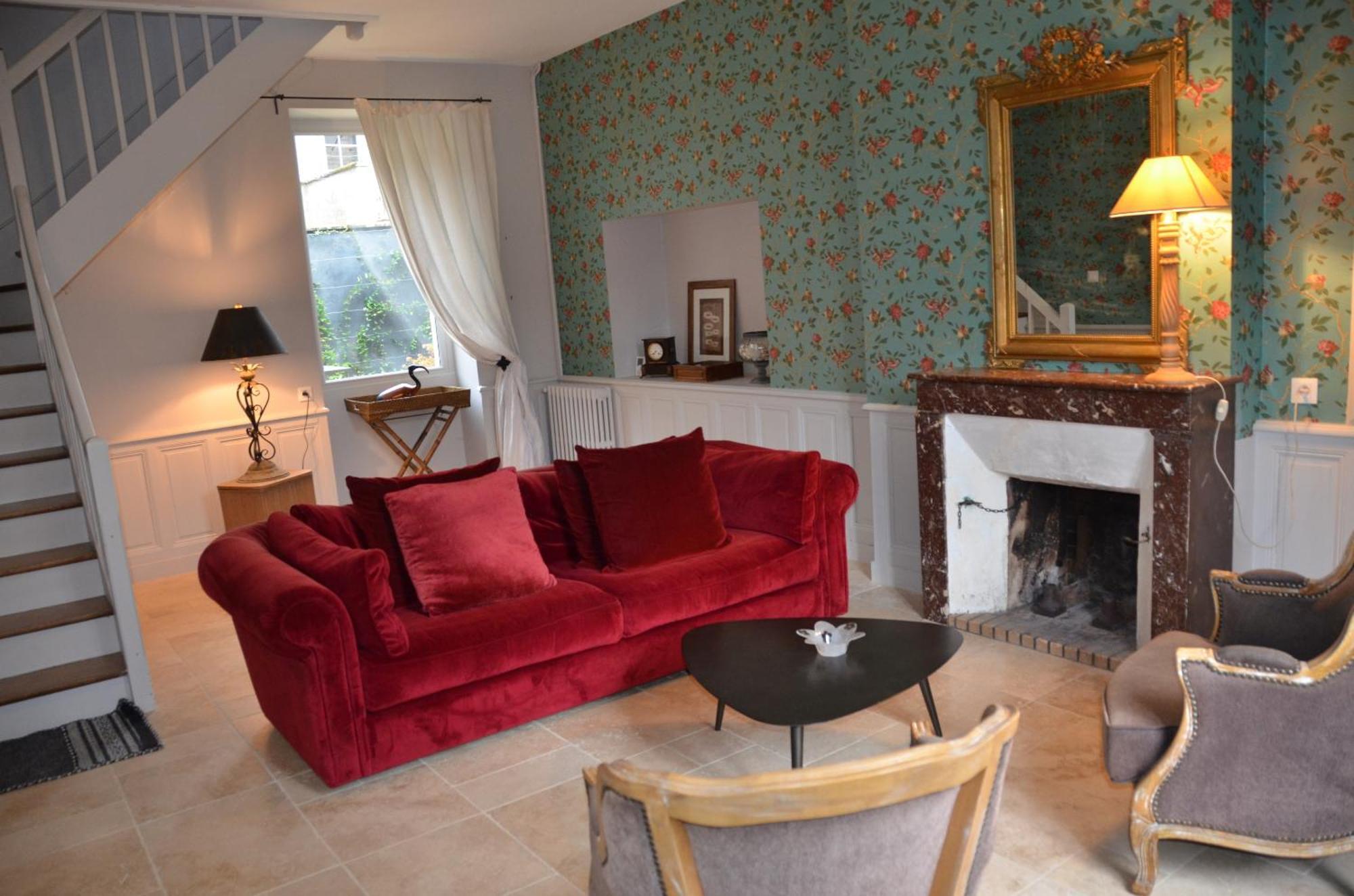 La Penesais Villa Beaumont-en-Véron Værelse billede