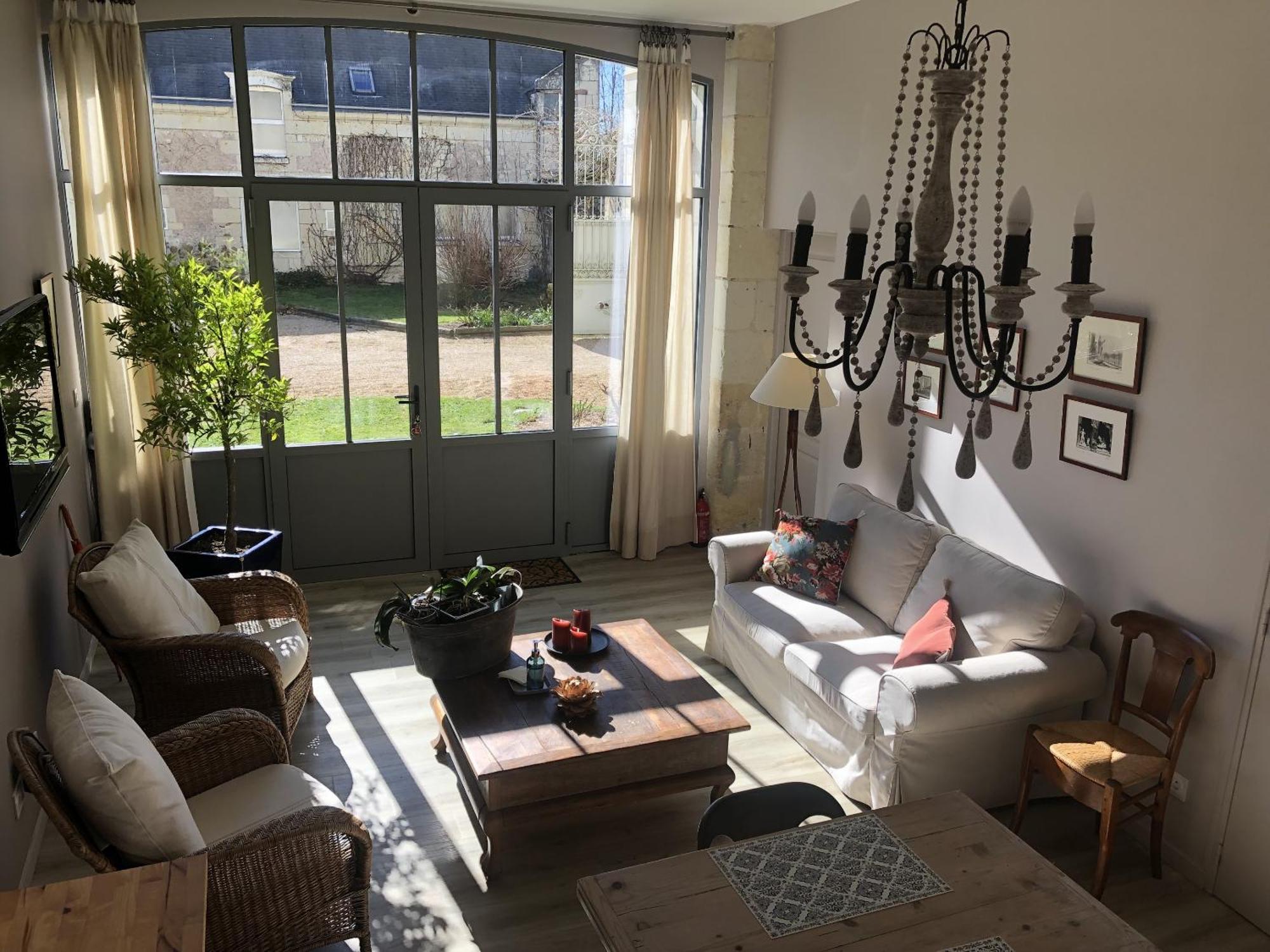 La Penesais Villa Beaumont-en-Véron Værelse billede
