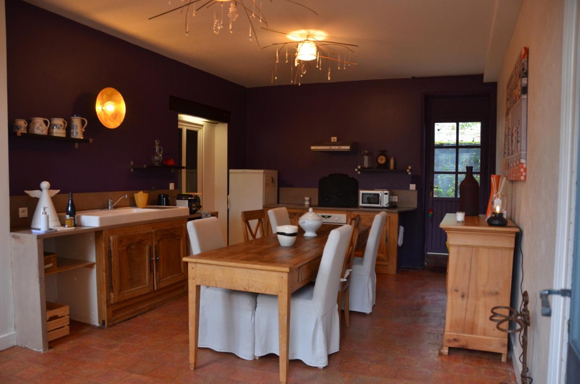 La Penesais Villa Beaumont-en-Véron Værelse billede