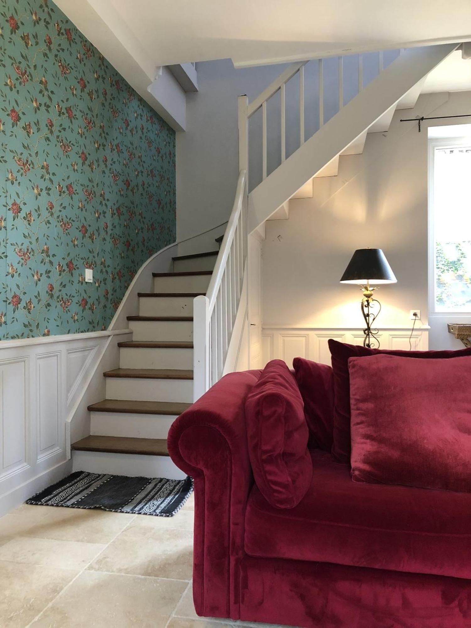 La Penesais Villa Beaumont-en-Véron Værelse billede